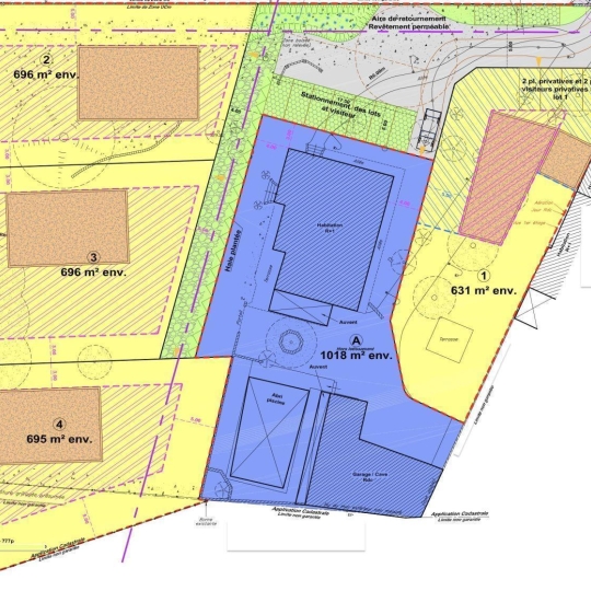  ODYSSEE - IMMO-DIFFUSION : Terrain | FRONTENAS (69620) | 0 m2 | 204 500 € 